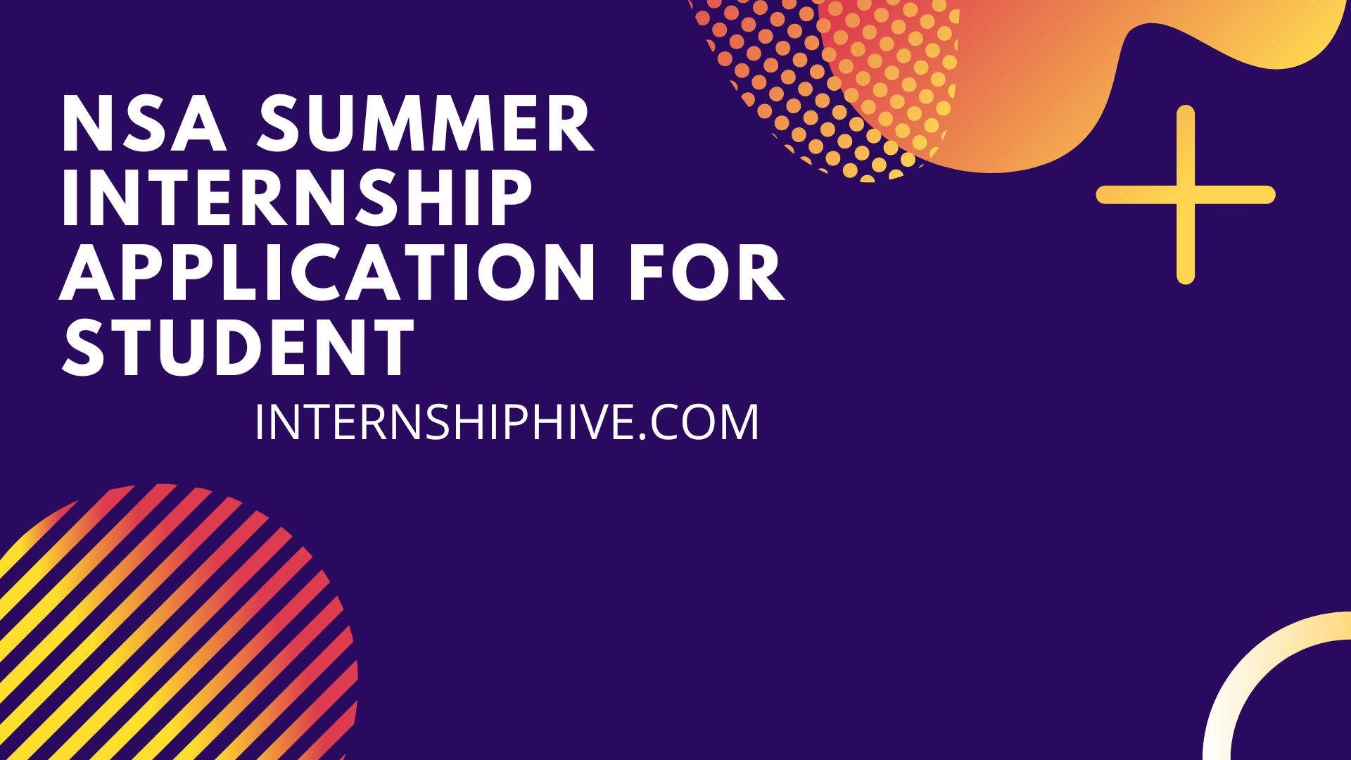 NSA-Summer-Internship-Application-For-Student